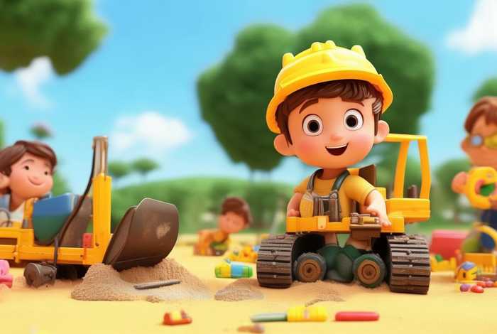 儿童挖掘机的故事,少儿挖掘机的故事视频 儿童挖掘机的故事,少儿挖掘机的故事视频
