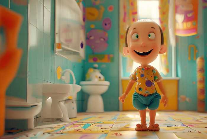 儿童故事上厕所的故事、我会自己上厕所的儿童故事