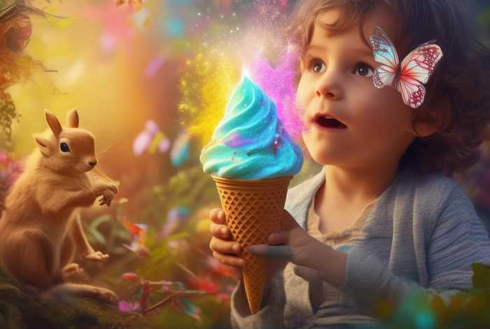 儿童故事神奇的冰激凌 神奇的冰激凌作文