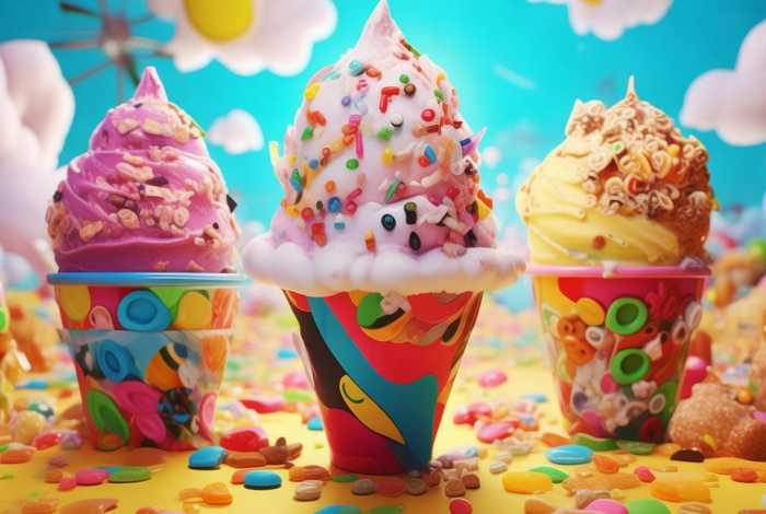 儿童创意冰激凌视频 创意冰激凌儿童画