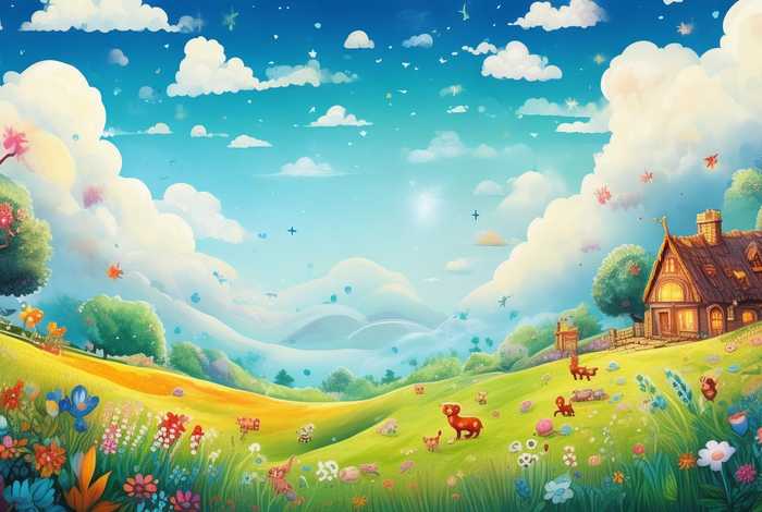 儿童绘本的背景、儿童绘本的背景图片