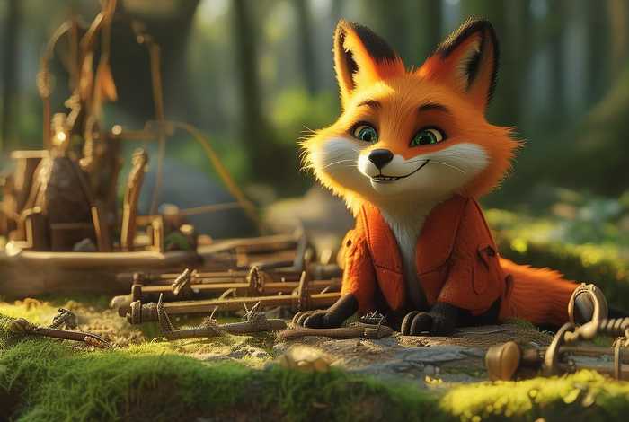 儿童故事《狡猾的狐狸》 狡猾的狐狸 故事