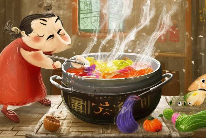 《生气汤》绘本故事；生气汤绘本故事完整版