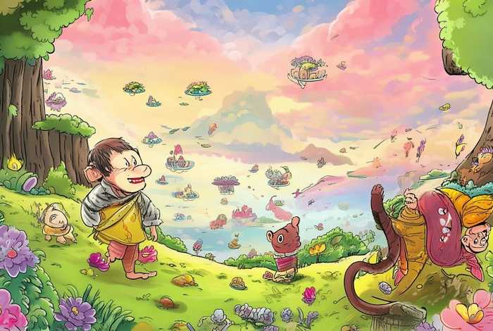 儿童西游记书图片、儿童西游记书图片手绘