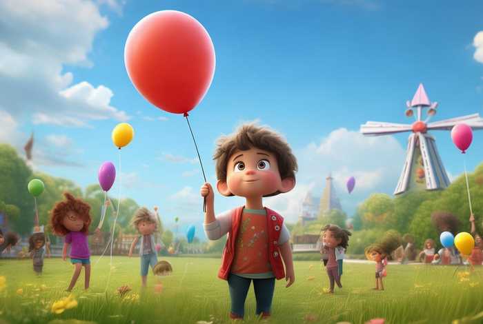 儿童红气球小故事 - 红气球的故事作文