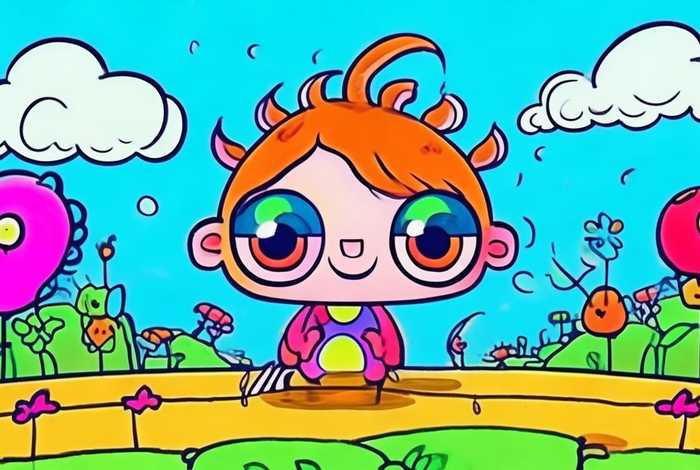 儿童动漫画图片大全大图简笔画、儿童动漫画图片大全大图简笔画可爱