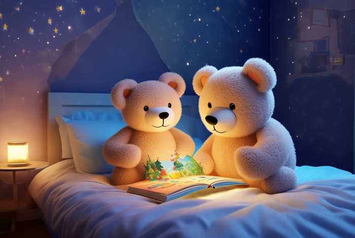 儿童睡前故事熊大熊二的故事、3-6岁儿童熊大熊二睡前故事书