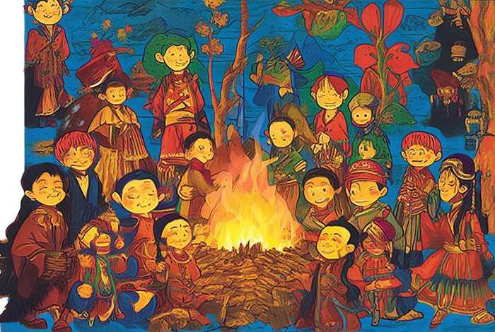 56个民族故事儿童 56个民族的故事风俗