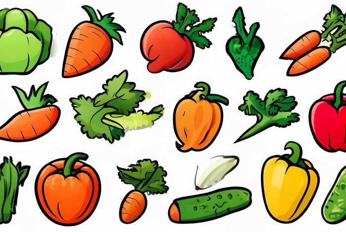 儿童蔬菜简笔画图片大全 - 儿童蔬菜简笔画图片大全大图