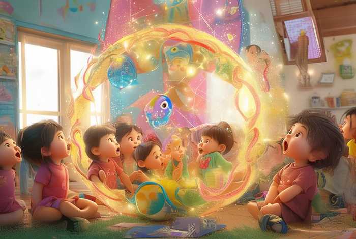 儿童睡前故事圆圆的风筝，圆圆的故事 幼儿园阅读