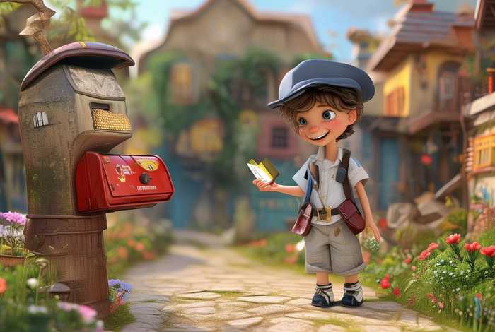 儿童故事给自己当邮递员(给自己当邮递员读后感100) 儿童故事给自己当邮递员(给自己当邮递员读后感100)