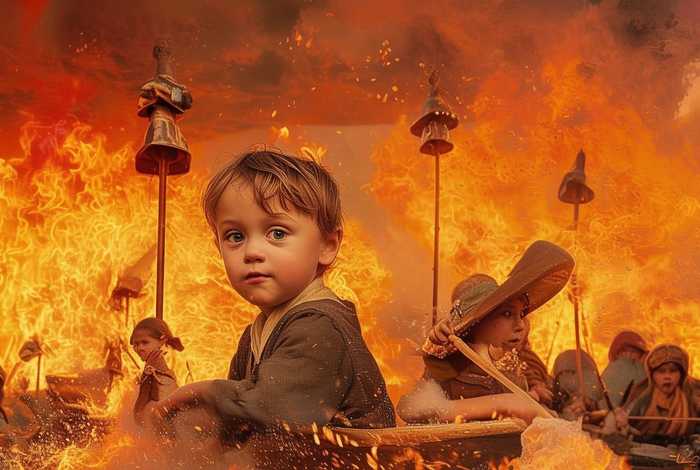 儿童火烧赤壁故事表演节目、火烧赤壁少儿故事