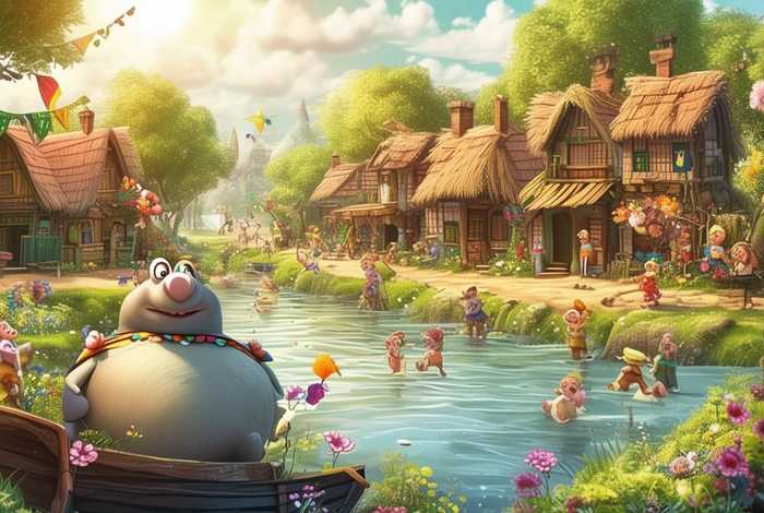 儿童故事河马村长(河马村长故事绘本) 儿童故事河马村长(河马村长故事绘本)