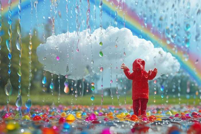 儿童故事雨滴完整版，关于雨滴的故事幼儿