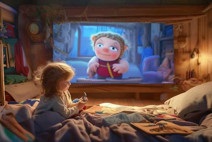 3-6岁幼儿睡前故事聪明的小裁缝、聪明的小裁缝的故事视频