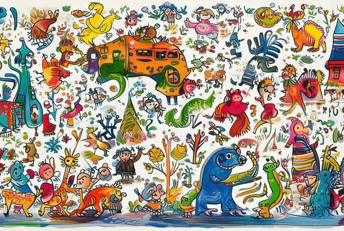 儿童故事图片大全大图 - 儿童故事简笔画图片大全大图