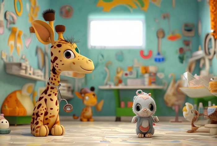 儿童故事动物诊所内容，动物诊所幼儿故事