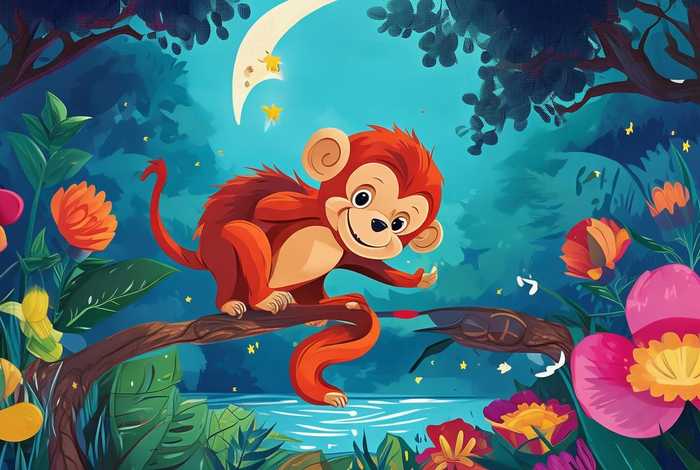 儿童故事3-6岁完整版猴子（幼儿睡前猴子小故事）