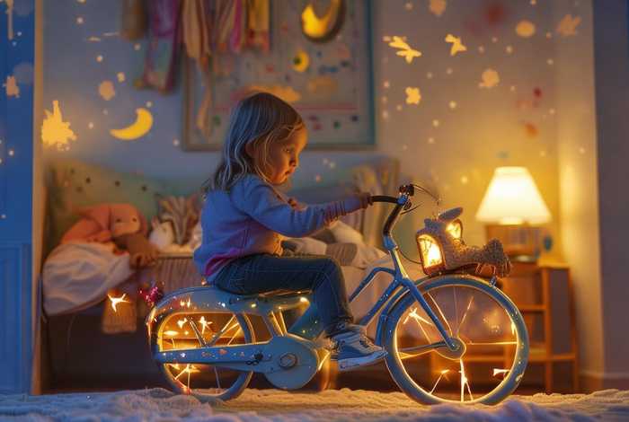 儿童睡前自行车的故事 自行车的故事睡前故事