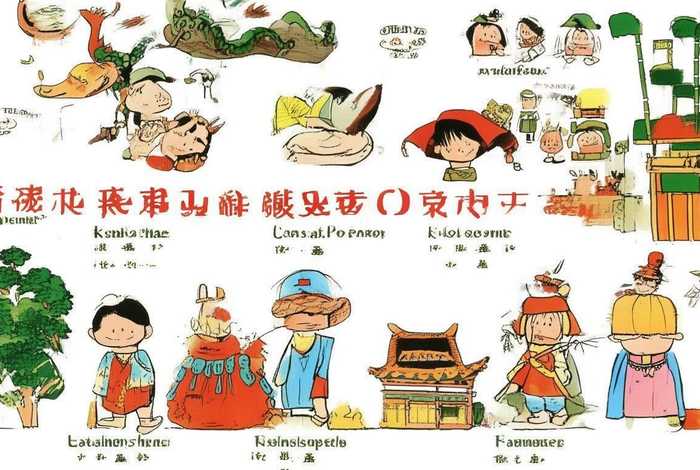 儿童成语故事图片带字（儿童成语故事注音版图片）