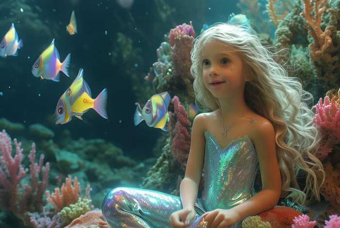 mermaid童话故事，mermaid girl讲的故事