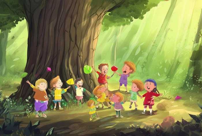 儿童森林故事视频（森林的故事幼儿园）