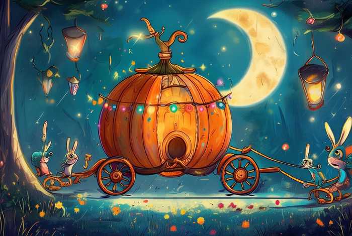 儿童故事南瓜车 - 南瓜车的故事告诉我们什么道理