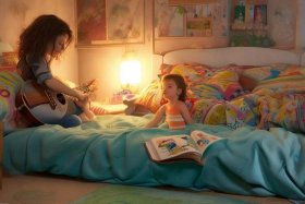 儿童床边音乐故事 床边故事歌谱