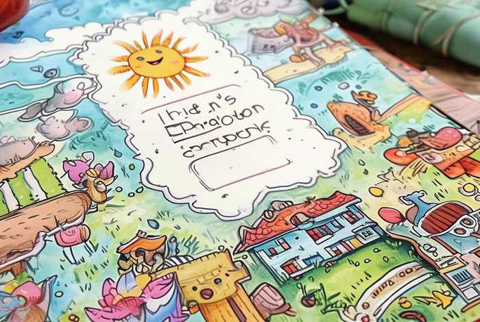 儿童故事手绘旧书网 儿童手绘故事书模板