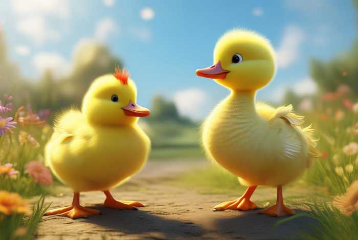 儿童故事小鸡和小鸭（幼儿故事小鸡和小鸭）