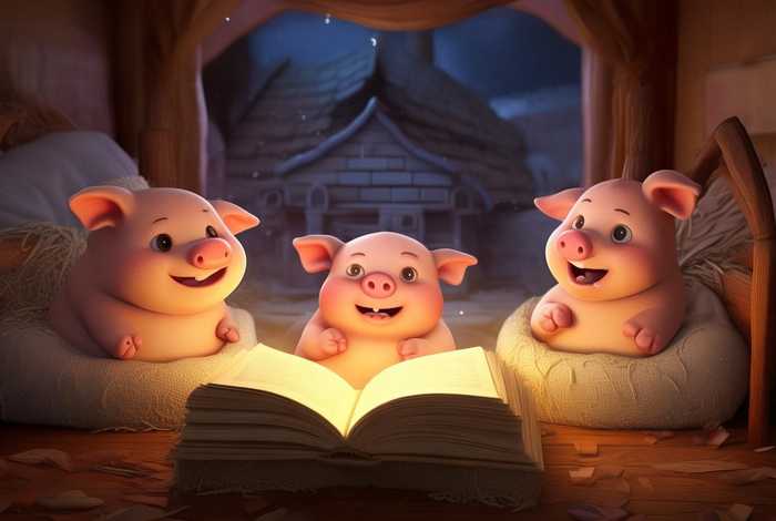 儿童睡前故事有声版、儿童睡前故事有声版的三只小猪