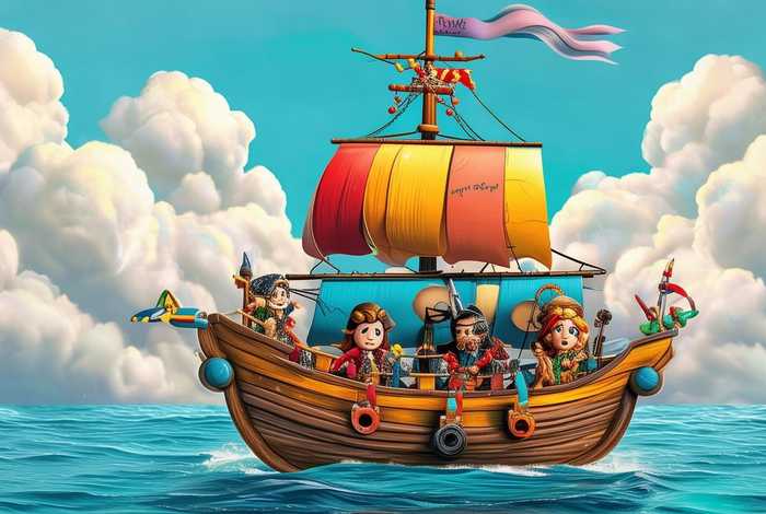 儿童海盗故事 海盗船幼儿故事