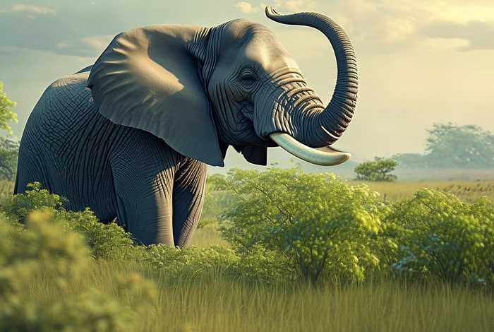 《大象的鼻子》 - 大象的鼻子长多少米