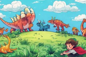 儿童恐龙故事6-12岁，小儿故事恐龙故事