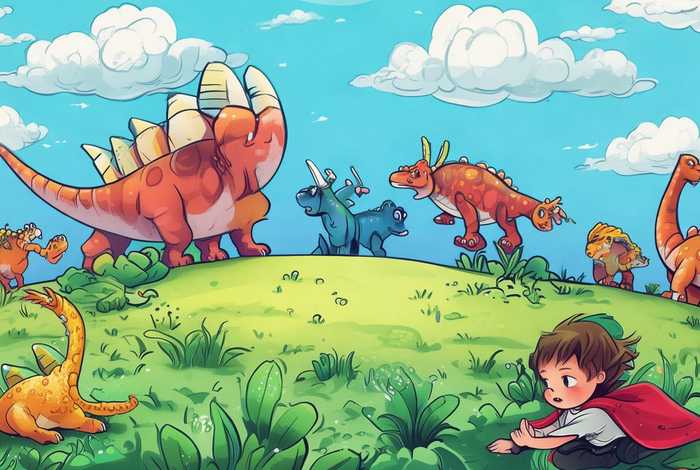 儿童恐龙故事6-12岁，小儿故事恐龙故事