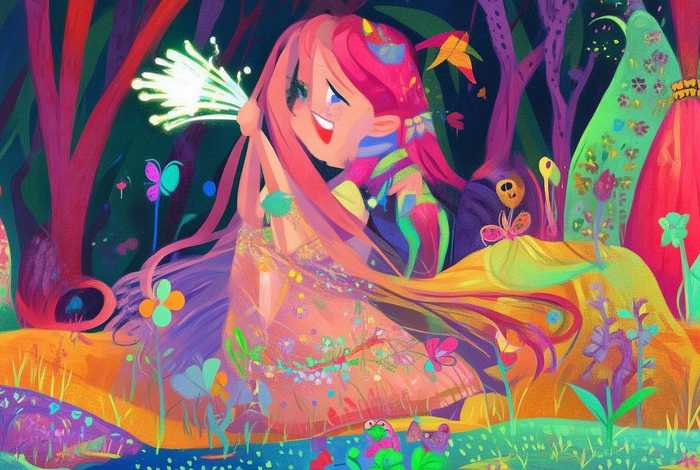 儿童故事绘画作品 儿童故事绘画作品美乐蒂