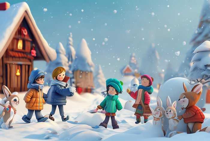 儿童故事下雪的故事（关于下雪的故事 幼儿）