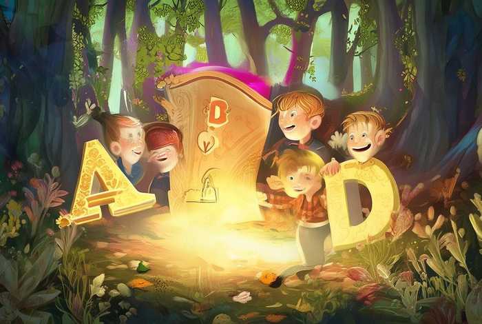 abcd相关儿童故事 - 关于abcd的小故事