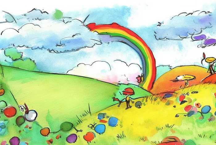 儿童水粉画插画（儿童水粉画插画教程）