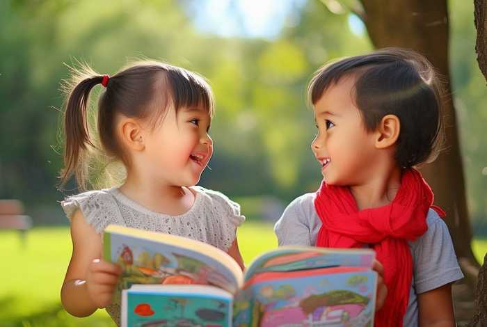 儿童英语对话故事短文（英语儿童对话短文两人简单）