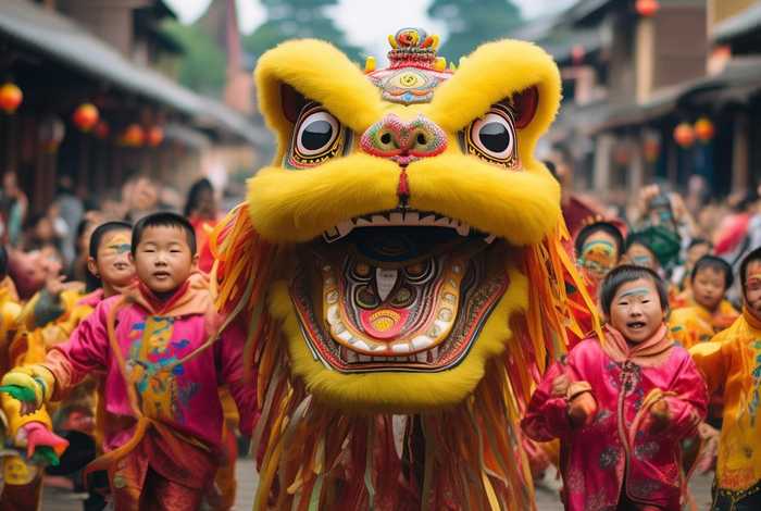 儿童舞狮故事（儿童舞狮故事书）