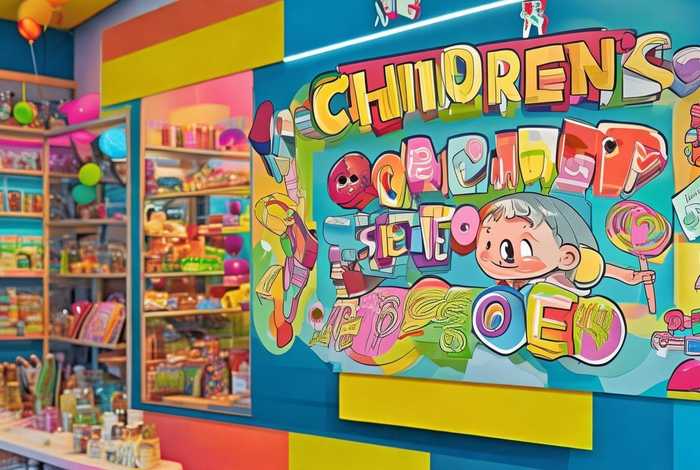 儿童小卖部、儿童小卖部海报