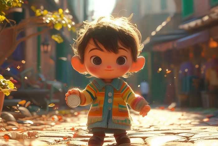 儿童故事一块钱；一块钱的故事作文