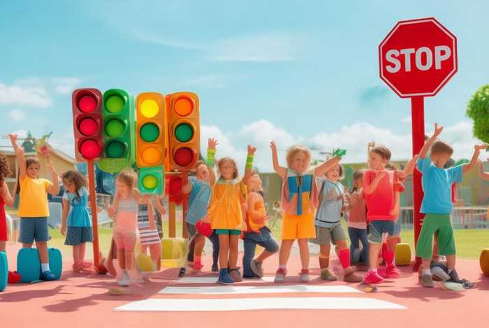 儿歌红绿灯教案，幼儿园儿歌红绿灯教案