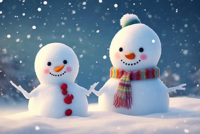 儿童故事雪娃娃，幼儿故事雪娃娃