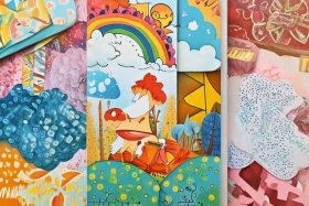 儿童书签图片模板、儿童书签图片模板大全