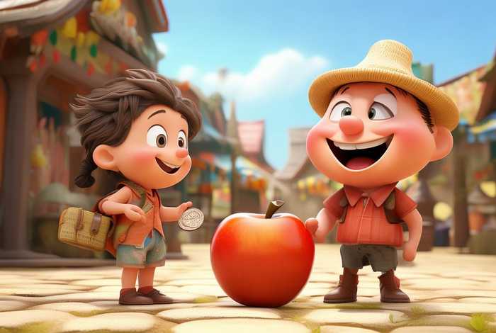 儿童故事关于买东西，关于卖东西的幼儿小故事