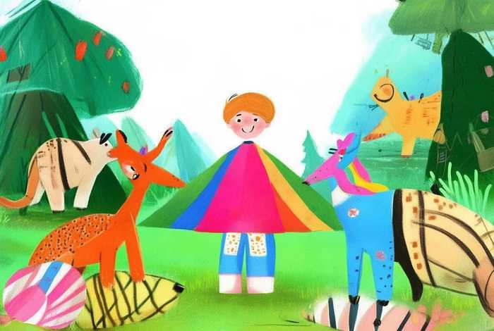 儿童故事连环画图片大全 幼儿故事连环画图片4张简单