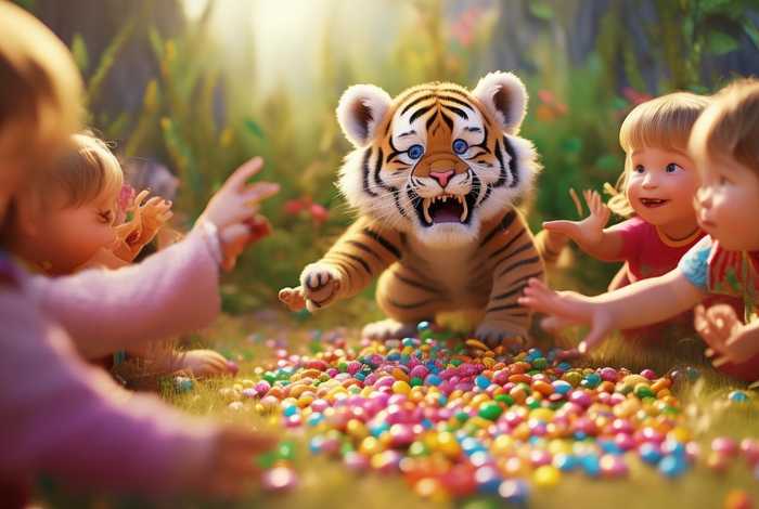 儿童老虎吃糖故事 - 幼儿故事老虎吃糖 儿童老虎吃糖故事 - 幼儿故事老虎吃糖