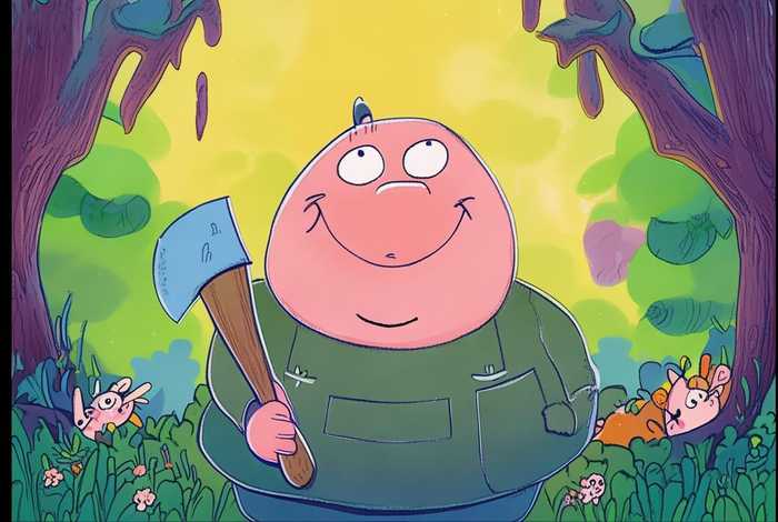 儿童故事光头强动画片，儿童版光头强动画片